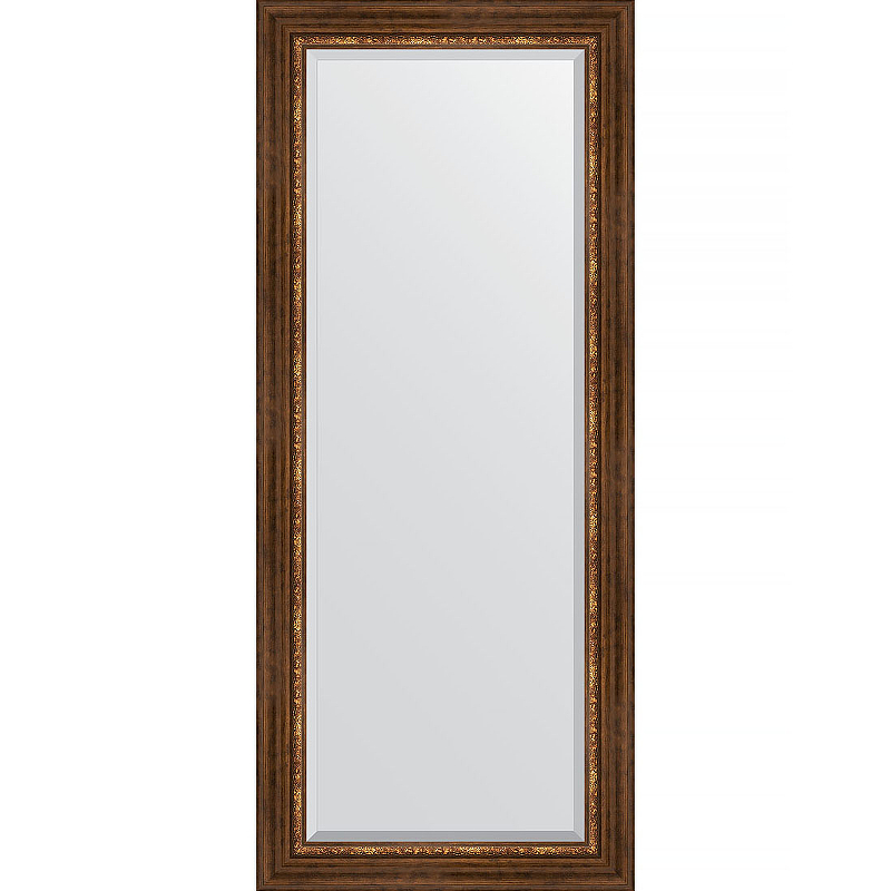 Зеркало Evoform Exclusive 156х66 BY 3569 с фацетом в багетной раме - Римская бронза 88 мм