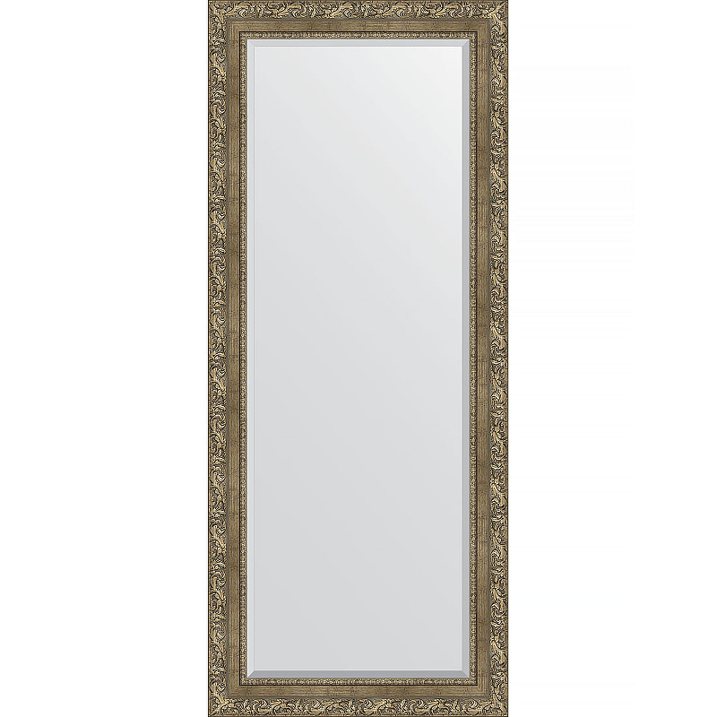 Зеркало Evoform Exclusive 155х65 BY 3567 с фацетом в багетной раме - Виньетка античная латунь 85 мм 3567