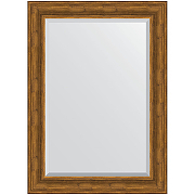 Зеркало Evoform Exclusive 109х79 BY 3472 с фацетом в багетной раме - Травленая бронза 99 мм
