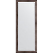 Зеркало Evoform Exclusive 151х61 BY 1184 с фацетом в багетной раме - Палисандр 62 мм