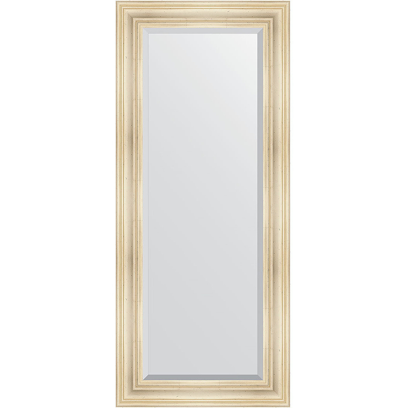 Зеркало Evoform Exclusive 149х64 BY 3549 с фацетом в багетной раме - Травленое серебро 99 мм