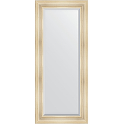 Зеркало Evoform Exclusive 149х64 BY 3549 с фацетом в багетной раме - Травленое серебро 99 мм