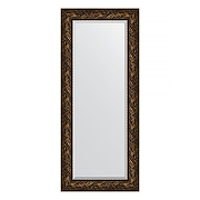 Зеркало Evoform Exclusive 149х64 BY 3547 с фацетом в багетной раме - Византия бронза 99 мм