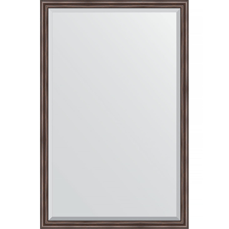 Зеркало Evoform Exclusive 171х111 BY 1214 с фацетом в багетной раме - Палисандр 62 мм