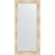 Зеркало Evoform Exclusive 169х79 BY 3601 с фацетом в багетной раме - Травленое серебро 99 мм
