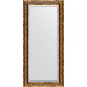 Зеркало Evoform Exclusive 169х79 BY 3604 с фацетом в багетной раме - Вензель бронзовый 101 мм