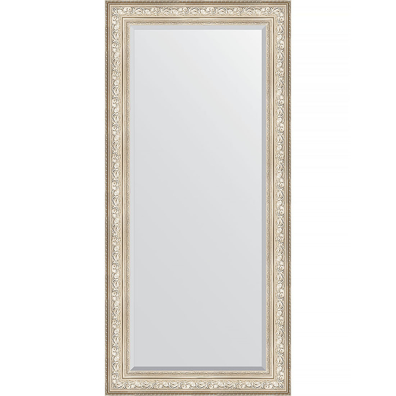 Зеркало Evoform Exclusive 170х80 BY 3608 с фацетом в багетной раме - Виньетка серебро 109 мм 29139