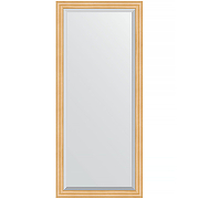 Зеркало Evoform Exclusive 161х71 BY 1203 с фацетом в багетной раме - Сосна 62 мм