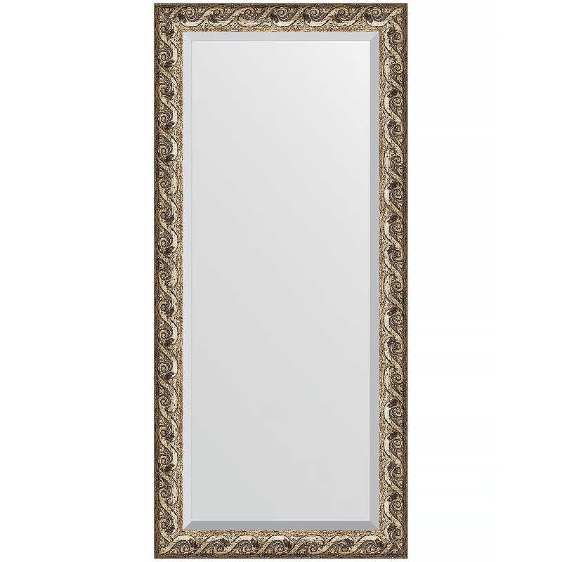 Зеркало Evoform Exclusive 166х76 BY 1309 с фацетом в багетной раме - Фреска 84 мм