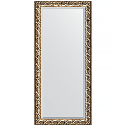 Зеркало Evoform Exclusive 166х76 BY 1309 с фацетом в багетной раме - Фреска 84 мм