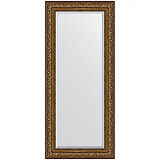 Зеркало Evoform Exclusive 160х70 BY 3583 с фацетом в багетной раме - Виньетка состаренная бронза 109 мм