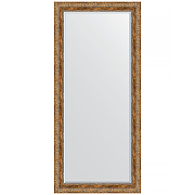 Зеркало Evoform Exclusive 165х75 BY 3592 с фацетом в багетной раме - Виньетка античная бронза 85 мм