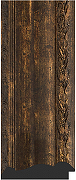 Зеркало Evoform Exclusive 182х122 BY 3638 с фацетом в багетной раме - Состаренное дерево с орнаментом 120 мм-2