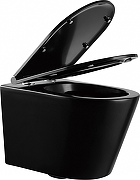 Унитаз Abber Bequem AC1102MB подвесной Черный матовый с сиденьем Микролифт-4