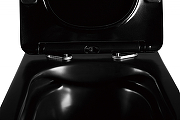 Унитаз Abber Rechteck AC1200MB подвесной Черный матовый с сиденьем Микролифт-4