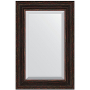 Зеркало Evoform Exclusive 89х59 BY 3421 с фацетом в багетной раме - Темный прованс 99 мм
