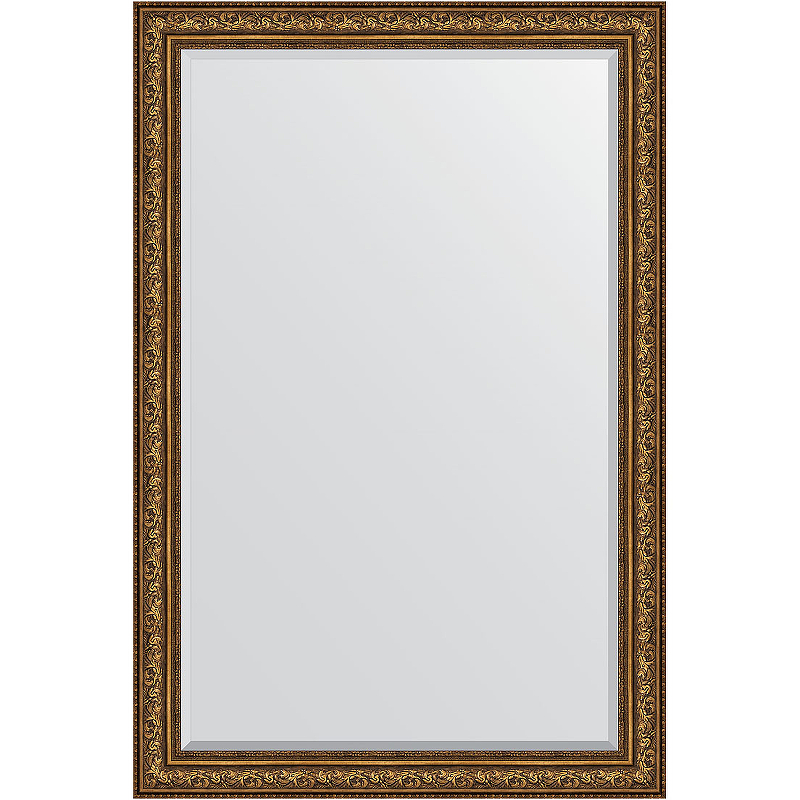 Зеркало Evoform Exclusive 180х120 BY 3635 с фацетом в багетной раме - Виньетка состаренная бронза 109 мм