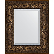 Зеркало Evoform Exclusive 59х49 BY 3365 с фацетом в багетной раме - Византия бронза 99 мм