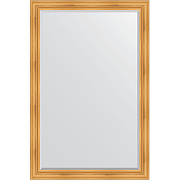 Зеркало Evoform Exclusive 179х119 BY 3626 с фацетом в багетной раме - Травленое золото 99 мм