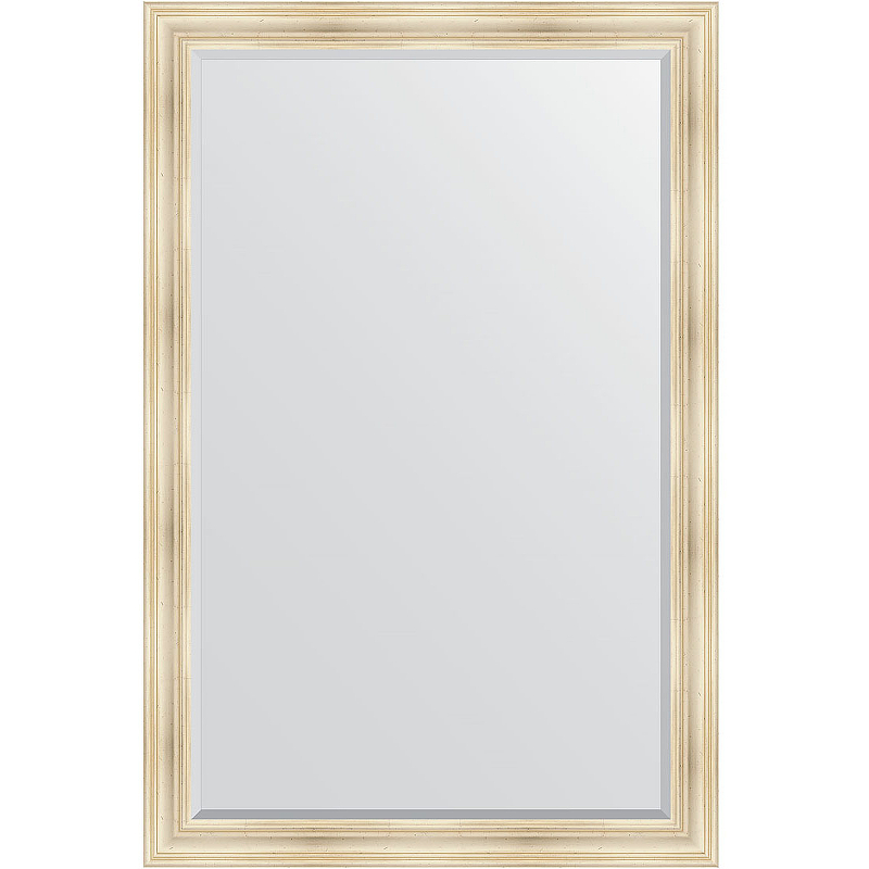 Зеркало Evoform Exclusive 179х119 BY 3627 с фацетом в багетной раме - Травленое серебро 99 мм зеркало с гравировкой в багетной раме evoform травленое серебро 99 мм 99x124 см