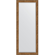 Зеркало Evoform Exclusive Floor 200х80 BY 6112 с фацетом в багетной раме - Виньетка бронзовая 85 мм