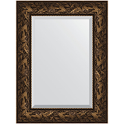 Зеркало Evoform Exclusive 79х59 BY 3391 с фацетом в багетной раме - Византия бронза 99 мм