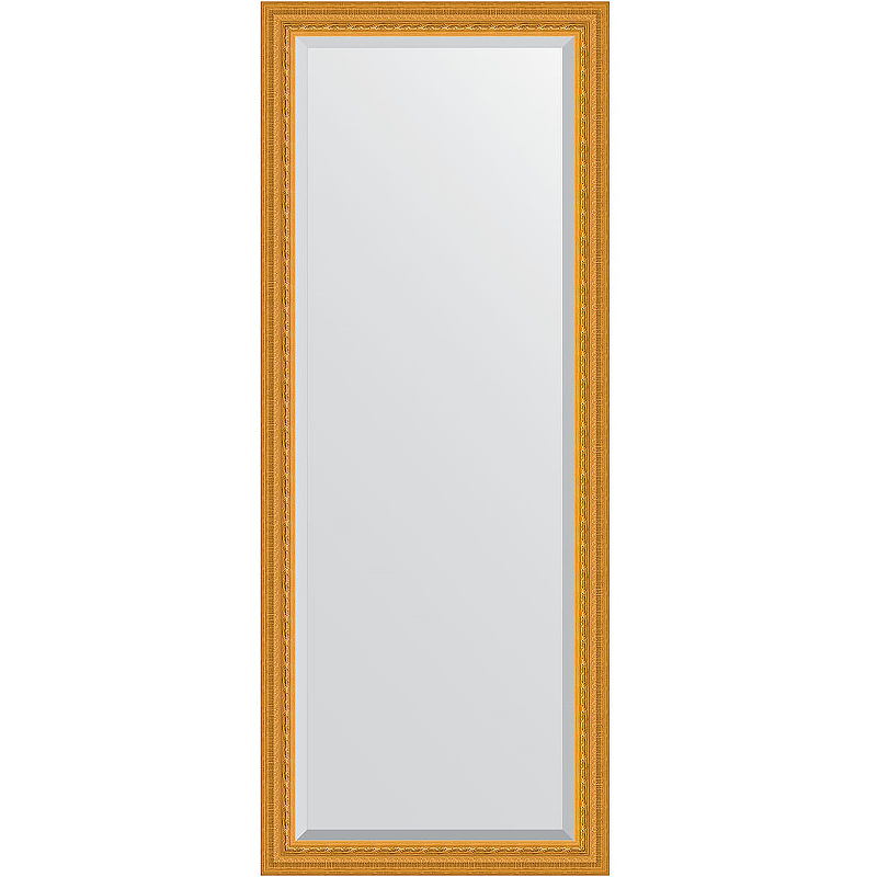 Зеркало Evoform Exclusive Floor 199х80 BY 6109 с фацетом в багетной раме - Сусальное золото 80 мм зеркало с фацетом в багетной раме сусальное золото 80 мм 115 х 175 см evoform