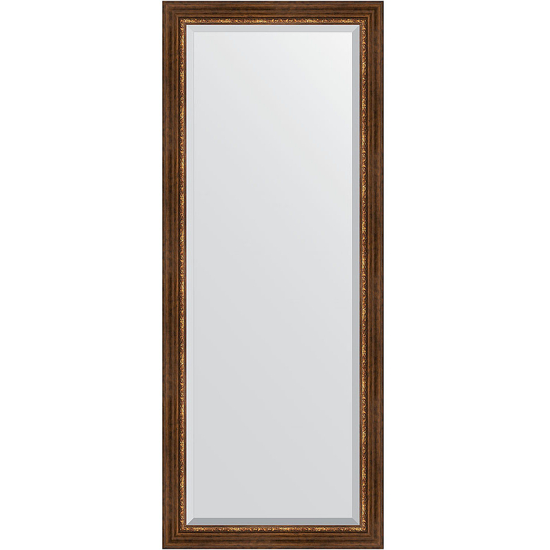 Зеркало Evoform Exclusive Floor 201х81 BY 6119 с фацетом в багетной раме - Римская бронза 88 мм зеркало evoform exclusive 76х56 by 3387 с фацетом в багетной раме римская бронза 88 мм