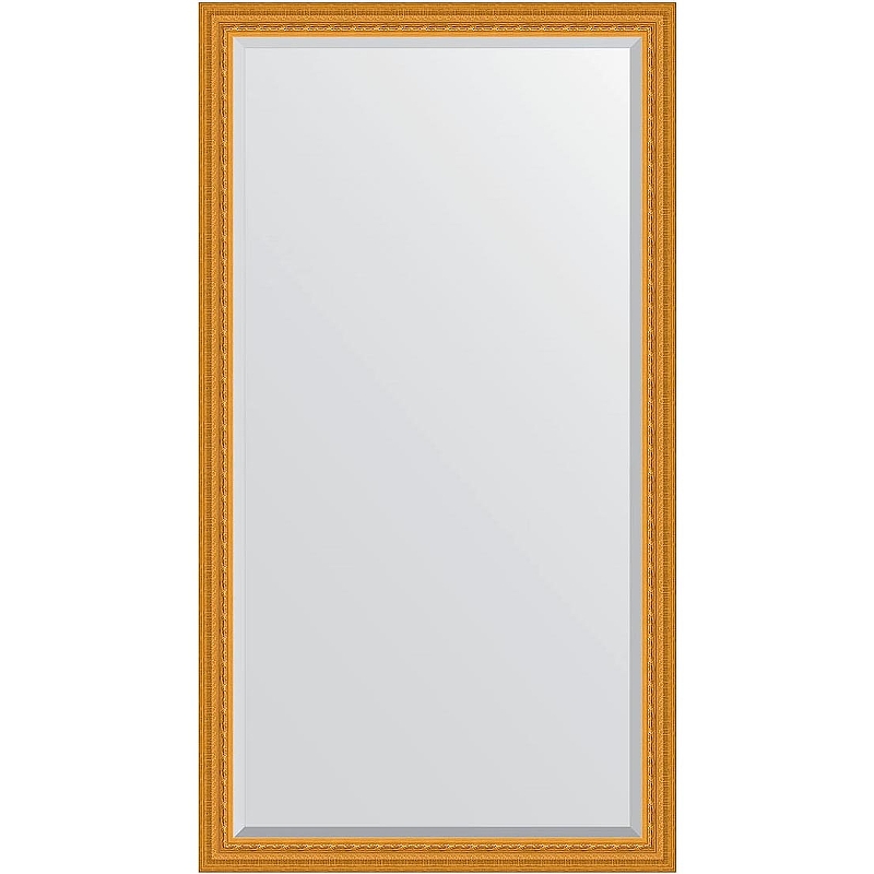 Зеркало Evoform Exclusive Floor 199х100 BY 6149 с фацетом в багетной раме - Сусальное золото 80 мм