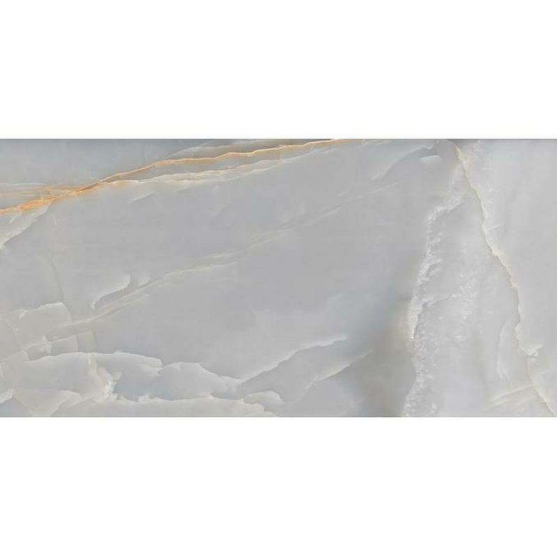 Керамогранит Laparet Onyx Azul серый полированный 60x120 см