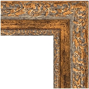 Зеркало Evoform Exclusive Floor 200х110 BY 6154 с фацетом в багетной раме - Виньетка античная бронза 85 мм-1
