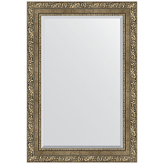 Зеркало Evoform Exclusive 95х65 BY 3437 с фацетом в багетной раме - Виньетка античная латунь 85 мм