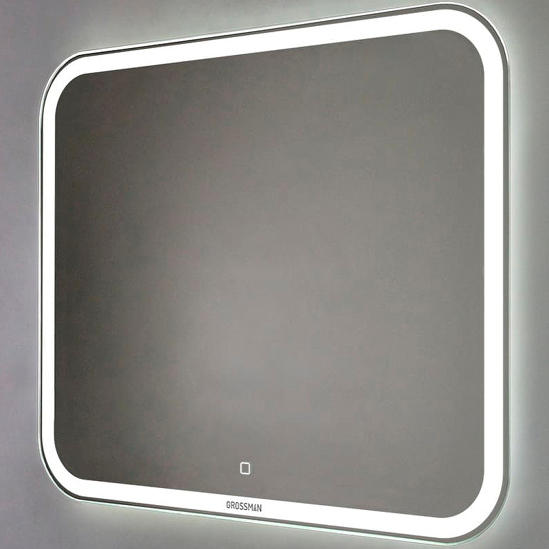Зеркало Grossman Comfort 80 380550 с подсветкой с сенсорным выключателем зеркало grossman classic 80 180600 с подсветкой с сенсорным выключателем