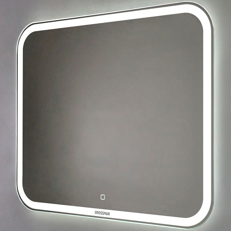 Зеркало Grossman Comfort 80 680680 с подсветкой с сенсорным выключателем зеркало grossman comfort 80 380550 с подсветкой с сенсорным выключателем