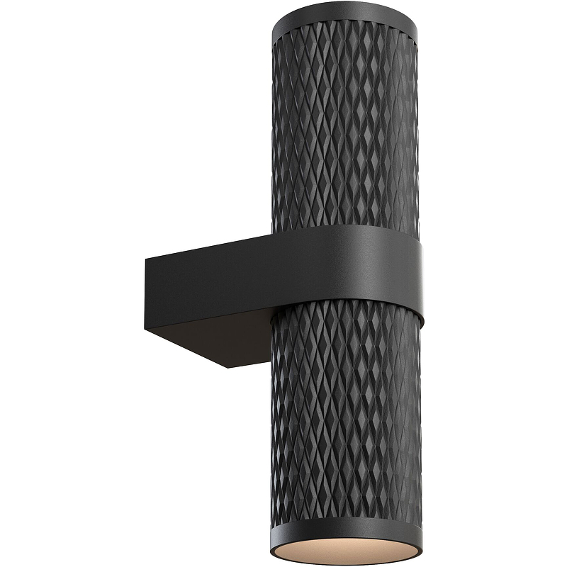 Настенный светильник Maytoni Ceiling Wall Focus Design C069WL-02B Черный бра freya focus design gu10 40 вт 220 240 в белое ip20 c069wl 02w