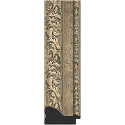 Зеркало Evoform Exclusive-G 105х105 BY 4444 с гравировкой в багетной раме - Виньетка античное серебро 85 мм-1