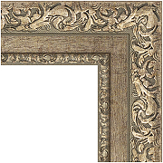 Зеркало Evoform Exclusive-G 105х105 BY 4444 с гравировкой в багетной раме - Виньетка античное серебро 85 мм-2