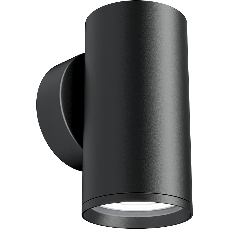 Настенный светильник Maytoni Ceiling Wall Focus S C068WL-01B Черный бра настенное maytoni focus s gu10 10 вт 220 240 в черное ip20 c068wl 01b