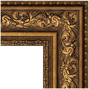 Зеркало Evoform Exclusive-G 108х80 BY 4212 с гравировкой в багетной раме - Виньетка состаренная бронза 109 мм-2