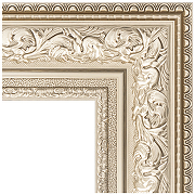 Зеркало Evoform Exclusive-G 108х80 BY 4211 с гравировкой в багетной раме - Виньетка серебро 109 мм-2