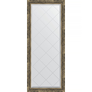 Зеркало Evoform Exclusive-G 153х63 BY 4135 с гравировкой в багетной раме - Старое дерево с плетением 70 мм