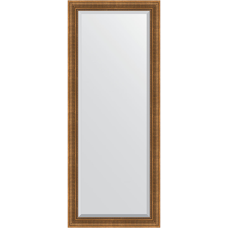 Зеркало Evoform Exclusive Floor 202х82 BY 6122 с фацетом в багетной раме - Бронзовый акведук 93 мм зеркало напольное с фацетом в багетной раме бронзовый акведук 93 мм 112x202 см