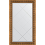 Зеркало Evoform Exclusive-G 132х77 BY 4240 с гравировкой в багетной раме - Бронзовый акведук 93 мм