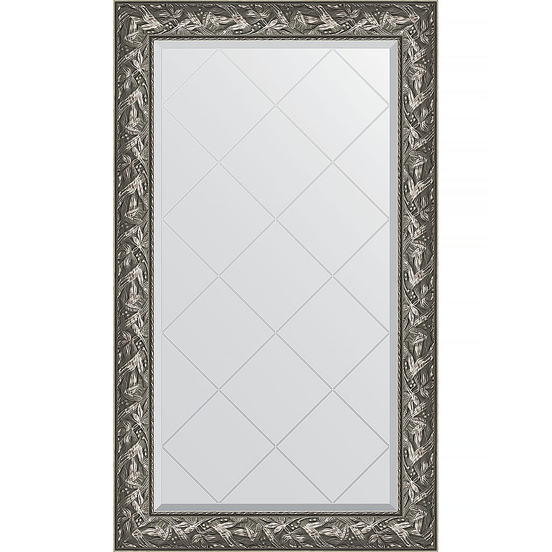 Зеркало Evoform Exclusive-G 133х79 Византия серебро BY 4243 - фото 1