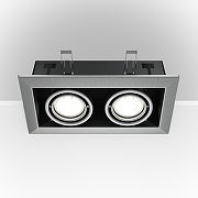 Встраиваемый светильник Maytoni Downlight Metal Modern DL008-2-02-S Серебро-4