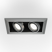 Встраиваемый светильник Maytoni Downlight Metal Modern DL008-2-02-S Серебро-5