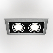 Встраиваемый светильник Maytoni Downlight Metal Modern DL008-2-02-S Серебро-6