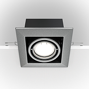 Встраиваемый светильник Maytoni Downlight Metal Modern DL008-2-01-S Серебро-4