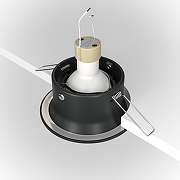 Встраиваемый светильник Maytoni Downlight Yin DL030-2-01B Черный-2