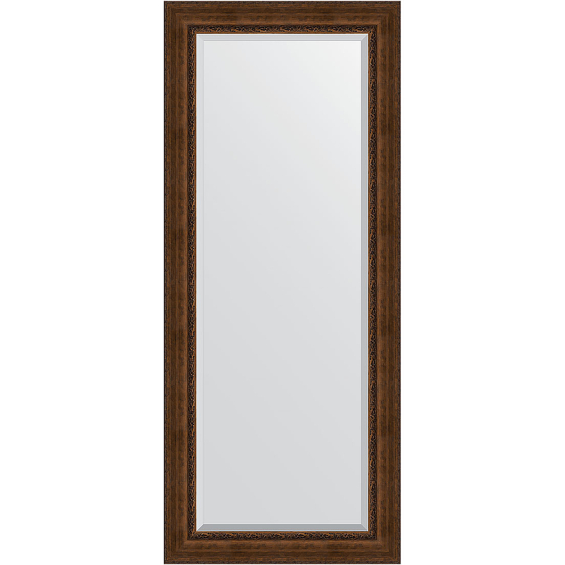 Зеркало Evoform Exclusive Floor 207х87 BY 6139 с фацетом в багетной раме - Состаренная бронза с орнаментом 120 мм